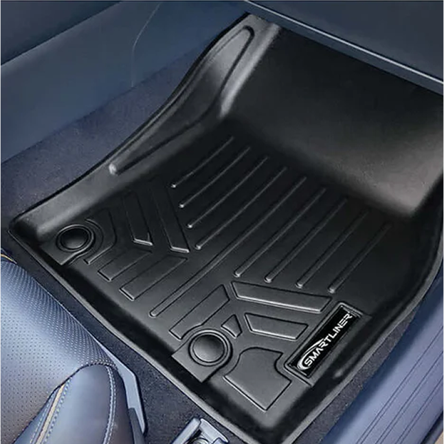 Easy SUV floor mat installation